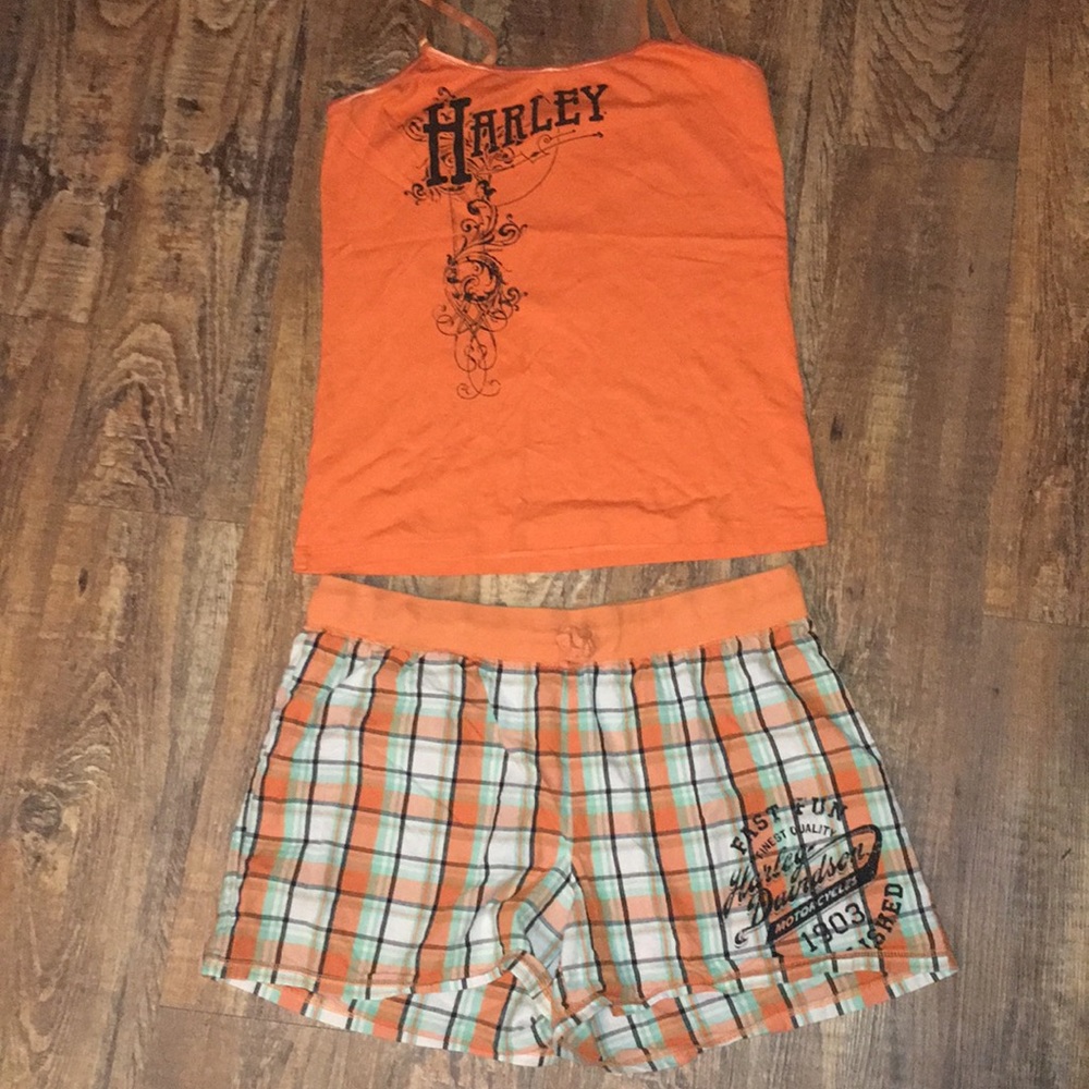 Harley Davidson pajama set